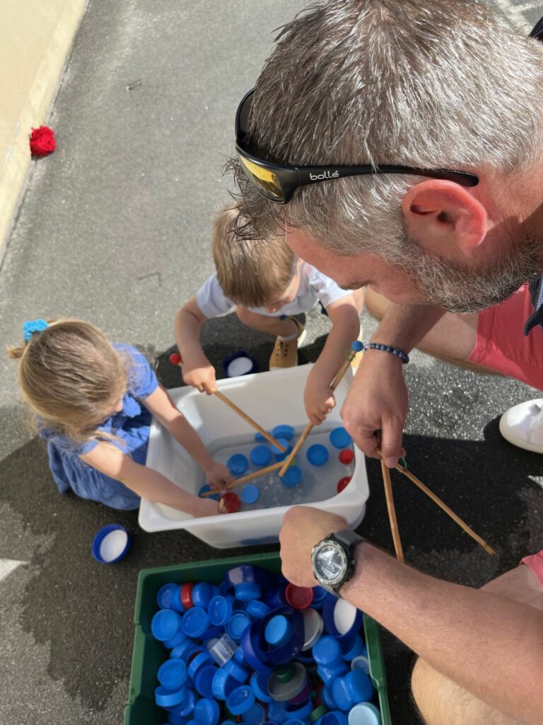 pêche aux bouchons