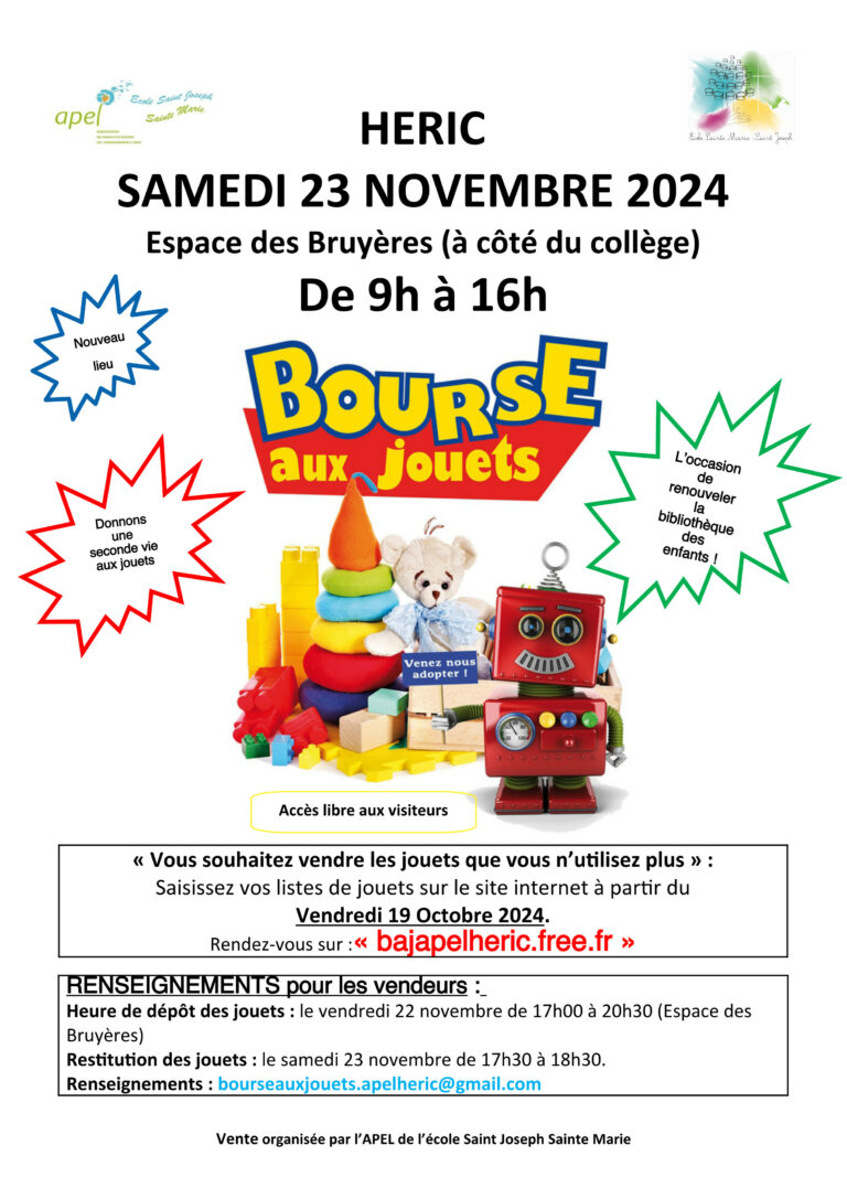 Bourse aux jouets 2024